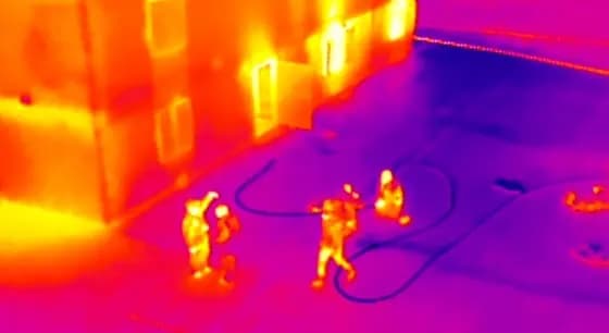 Thermal imaging - people detection